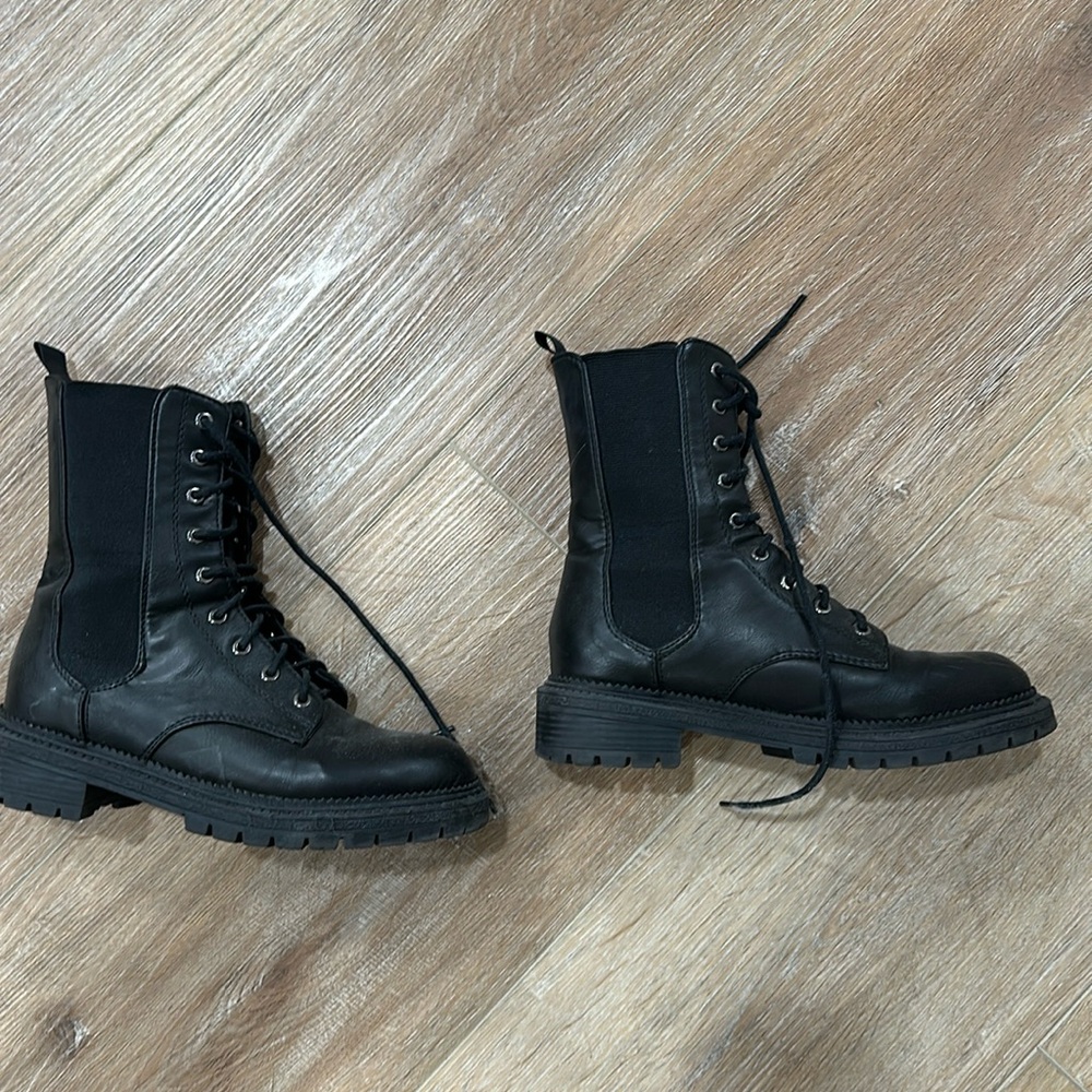 Black boots